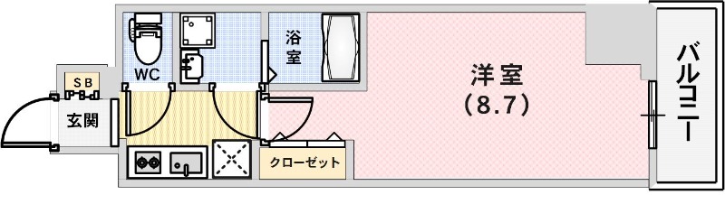 ファーストステージ神戸ハーバーランドの間取り写真