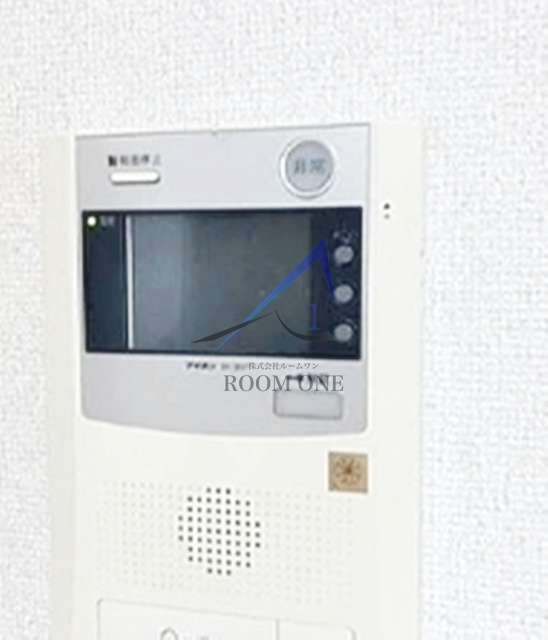 セキュリティ　モニター付きインターホンです。