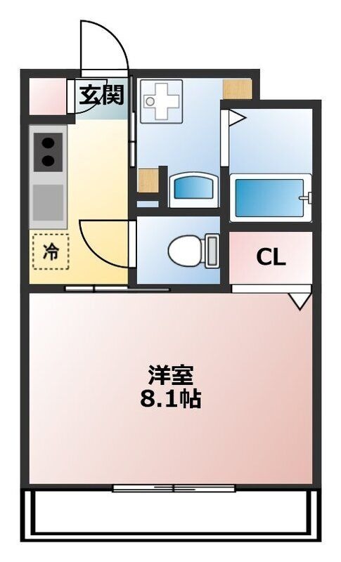 西武新宿線 新所沢駅 徒歩5分 4階建 築9年の間取り写真