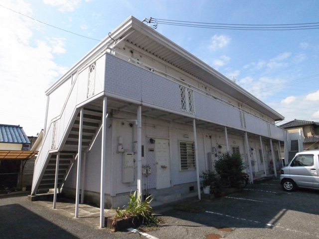 建物外観　シンプルなハイツ☆
