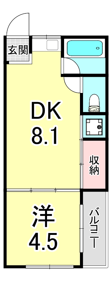 陸ハウスの間取り写真