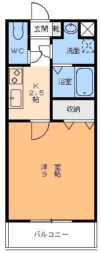 グレーシア高橋の間取り写真