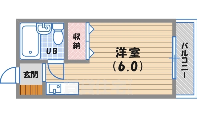 サンハイツの間取り