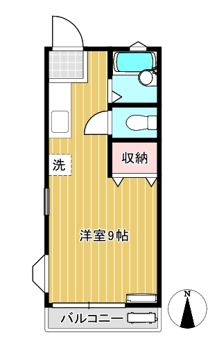 デイライト弥生Iの間取り