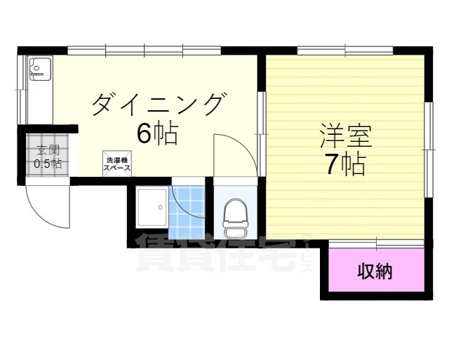 寺田マンションの間取り