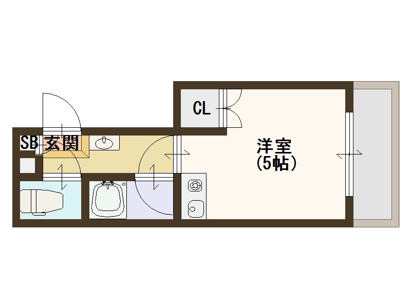 サニーコーポ_間取り_0