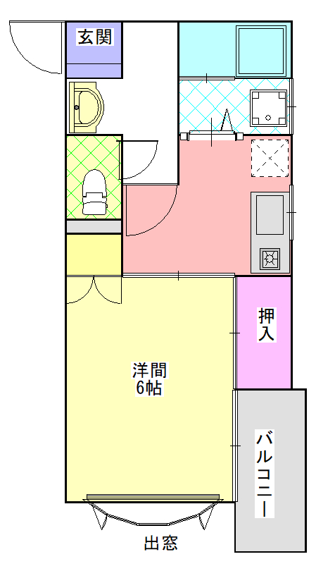 コーポミニヨン_間取り_0