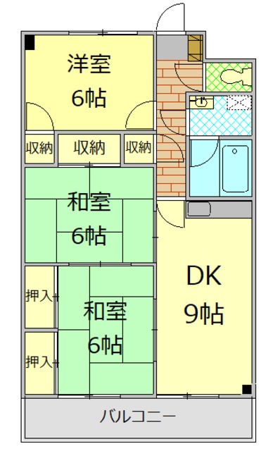 フィオーレ御殿場の間取り