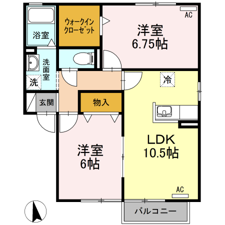 セレッソ78の間取り