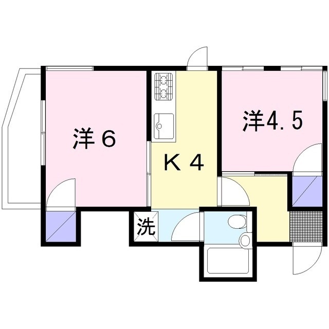 露木ビル３Ｆの間取り