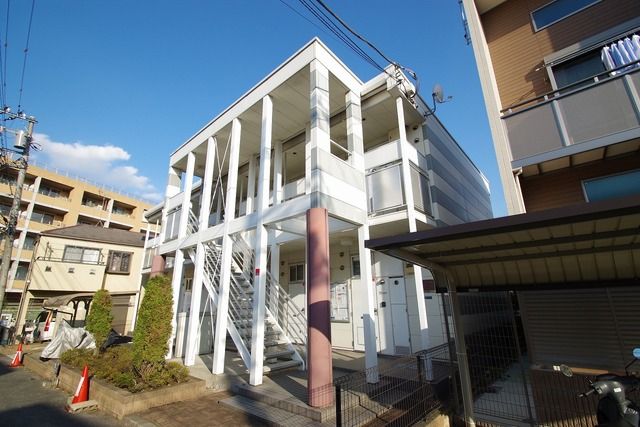 神奈川県川崎市多摩区中野島５（アパート）の賃貸物件の外観