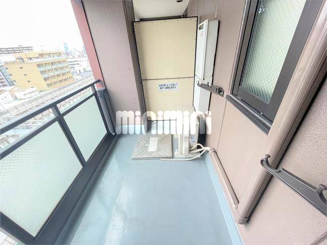 バルコニー　キッチンスペースが部屋と独立してます