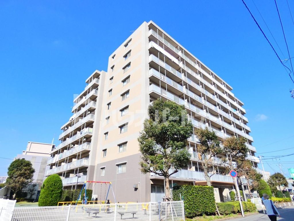 【コンフォート津田沼壱番館の建物外観】