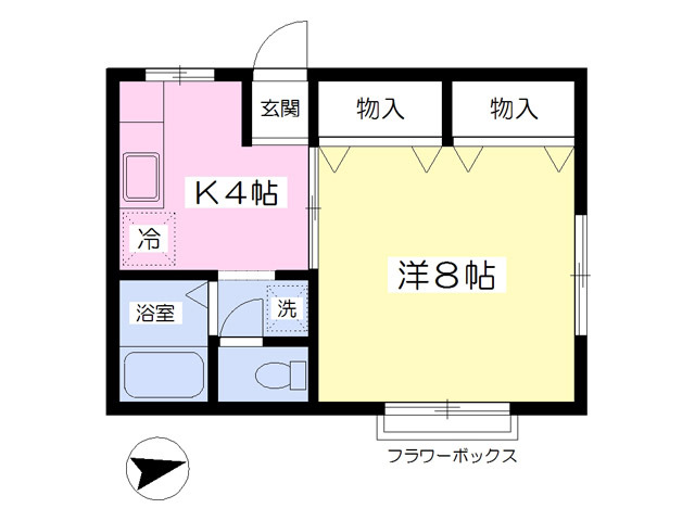 トゥインクル宮千代の間取り