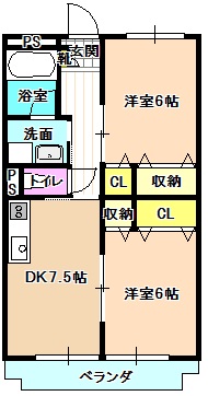 プラムガーデンの間取り