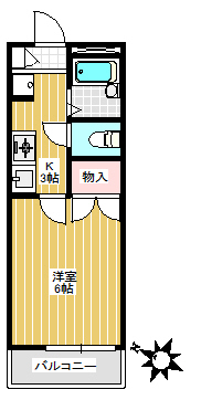 メゾンドセラヴィの間取り