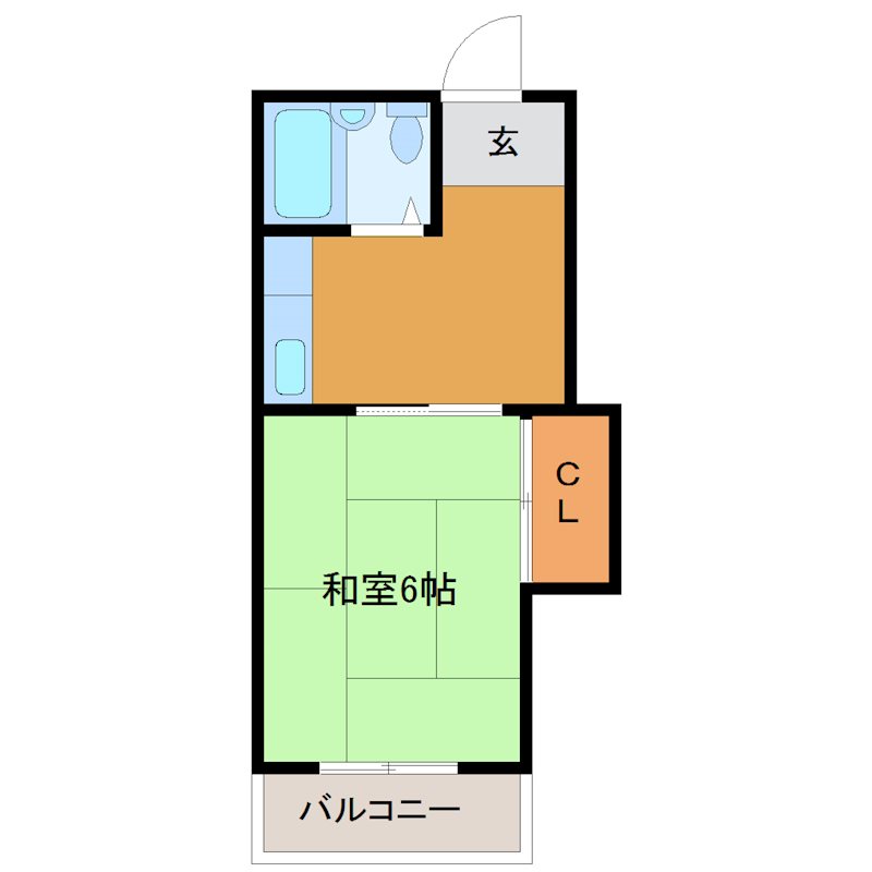 レディースホーム實松の間取り