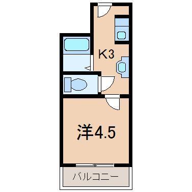 サンファスト福島の間取り