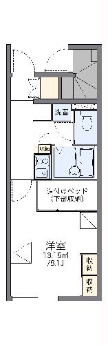 レオパレスＢｉｒｄｉｅ２１の間取り