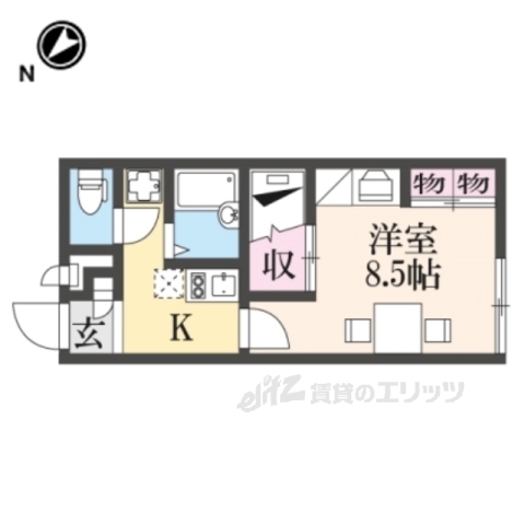 レオパレス大宮の間取り