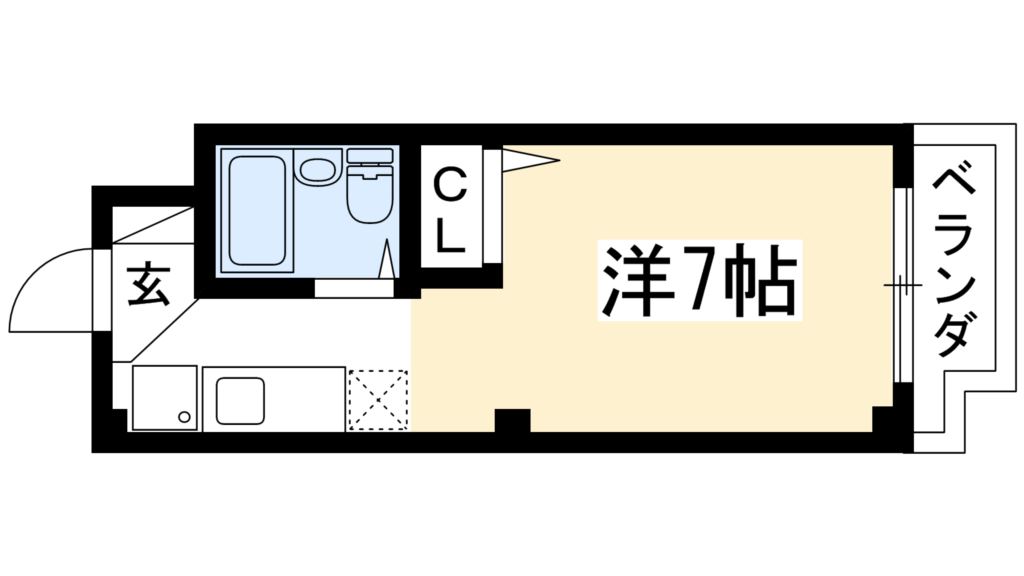 エスペランサーTAKAGIの間取り