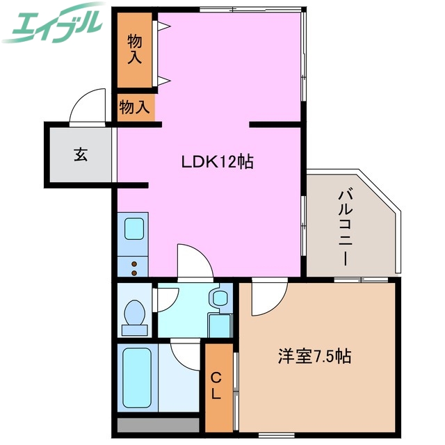 フジタ鳥羽マンションの間取り