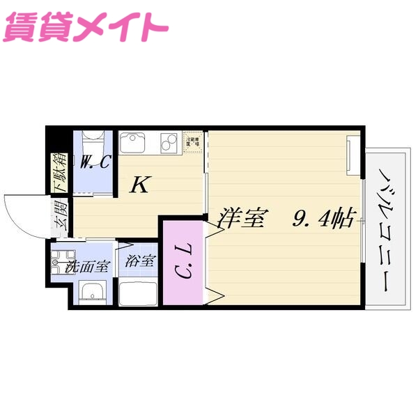 ルラシオン江戸橋の間取り