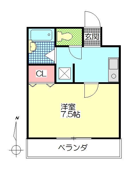 ドリームマンション足立の間取り