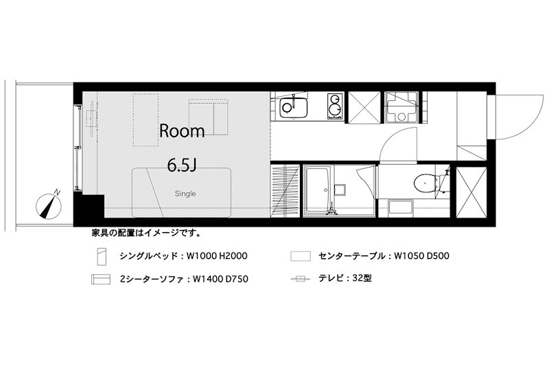 ベル・パークシテイ西新宿の間取り