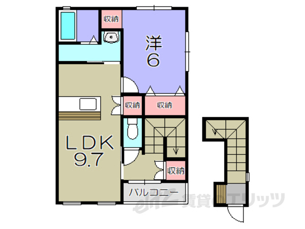 Central　Residenceの間取り