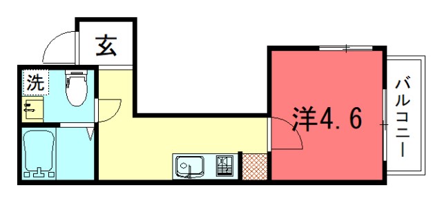 ベレーザ北大路の間取り