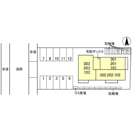 【奈良市東九条町のアパートのその他】