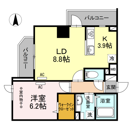 ＴＯＫＩＷＡ　ＲＥＳＩＤＥＮＣＥの間取り