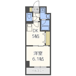 S FORT福島EBIEの間取り