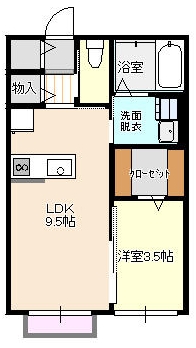 アドラブールの間取り