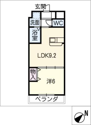 【La.La.gardenの間取り】