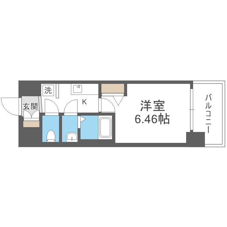 住之江公園レジデンスの間取り