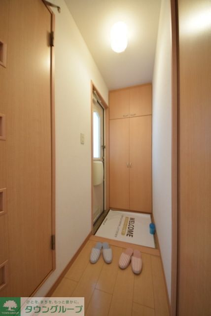 玄関　大きなシューズボックス