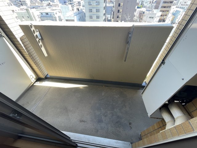 バルコニー　広々としたバルコニーです