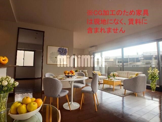 その他部屋・スペース　※ＣＧ加工のため家具は現地になく、賃料に含まれません