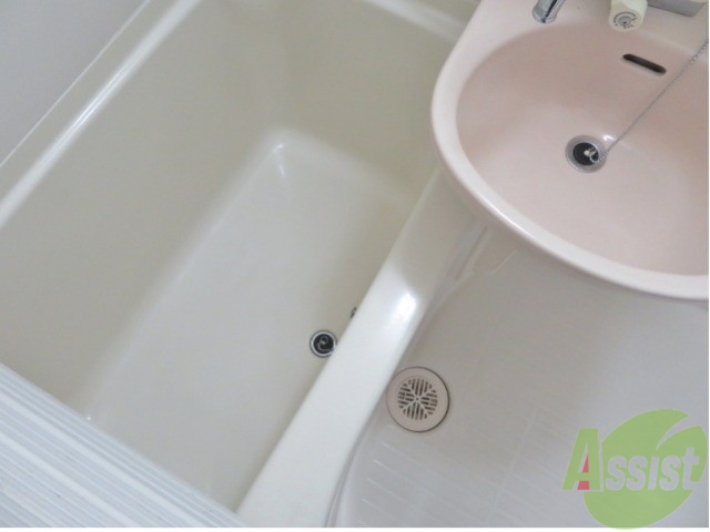 バス・シャワールーム　バスルームは狭すぎず広すぎずな印象です。