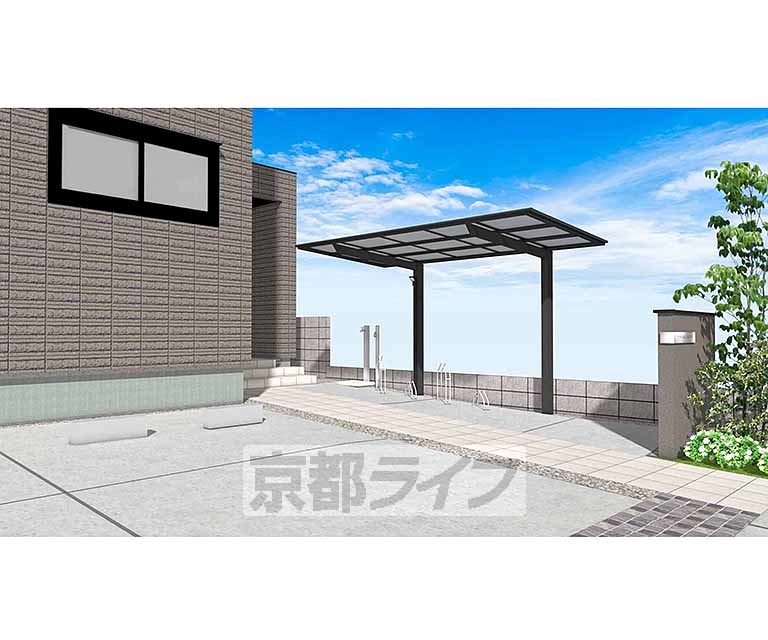 駐車場　完成予想図