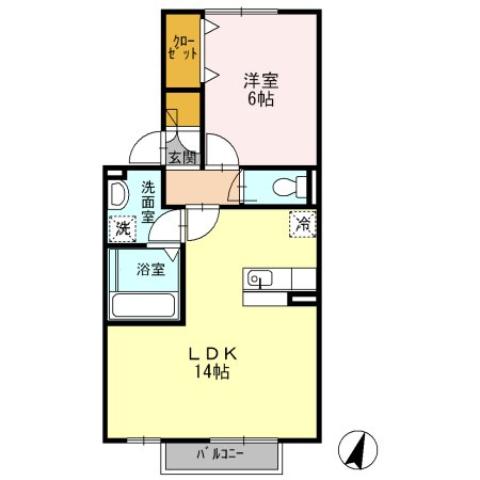 フランボワーズの間取り