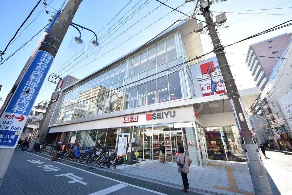 スーパー　西友本八幡店（スーパー）まで140m