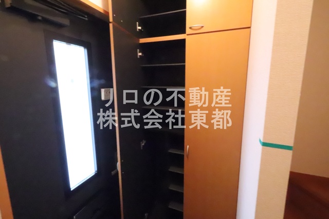 玄関　大型シューズボックス☆（間取り反転タイプの写真です）