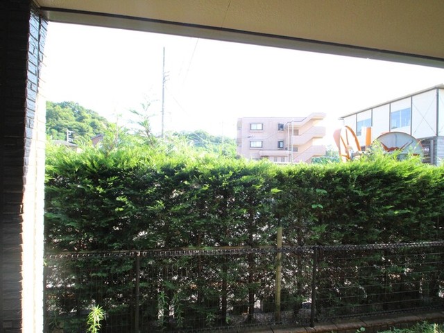 眺望　１階テラスから