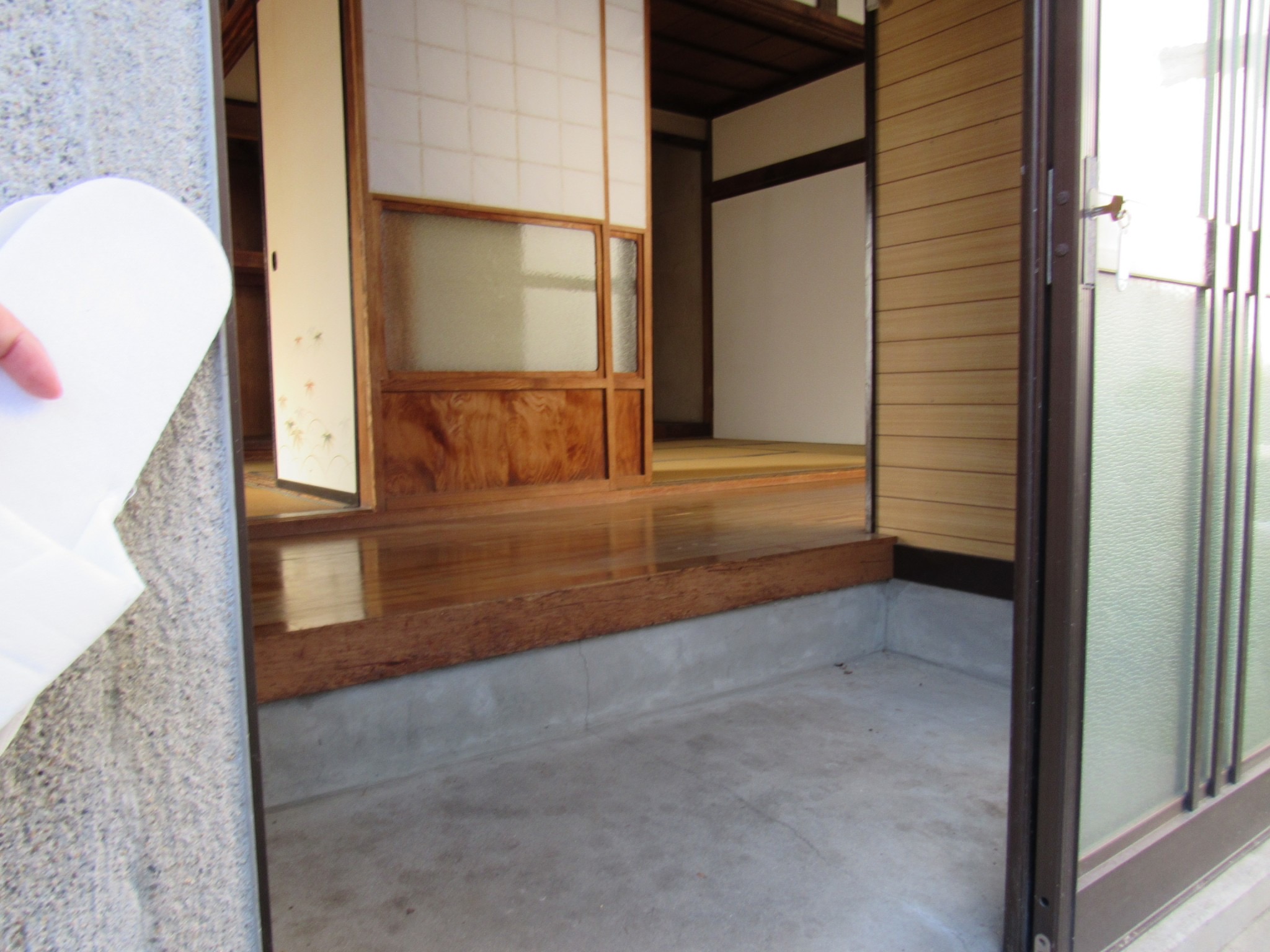会津若松戸建の玄関写真