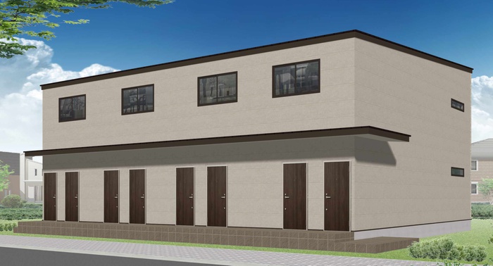 建物外観　完成予想図