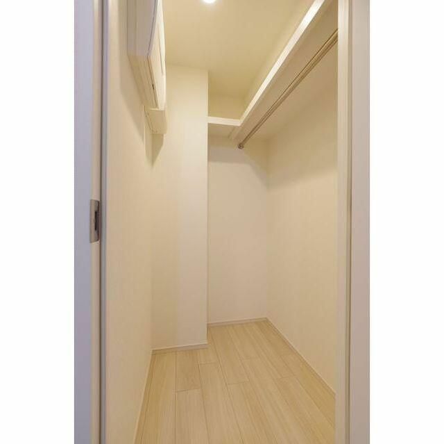 収納　たっぷりとした収納スペースです