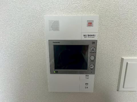 セキュリティ　カメラ付インターホン（イメージ）